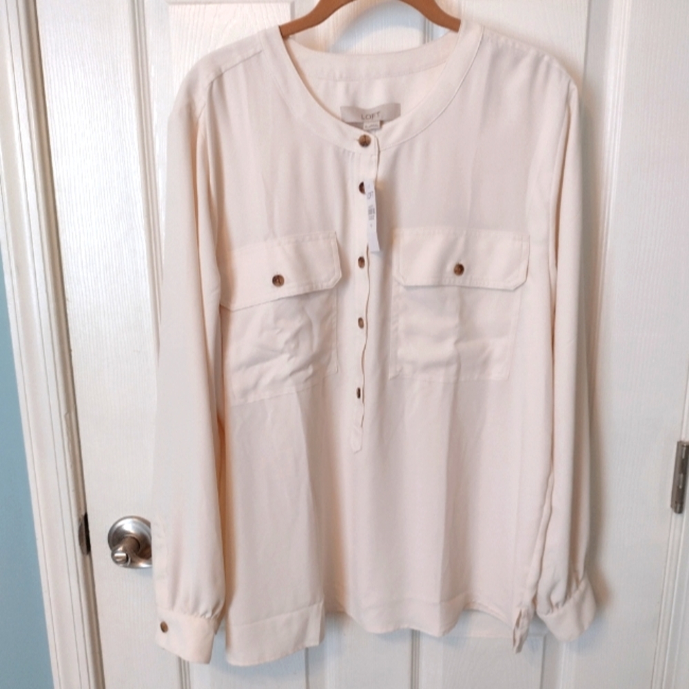 Loft XL Button Down Blouse